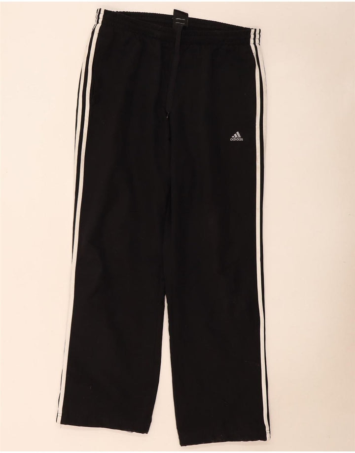 Męskie spodnie dresowe Adidas Clima 365, duże, czarne, poliestrowe