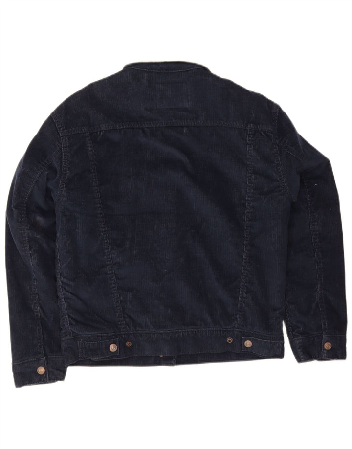 Damska sztruksowa kurtka Levi's Sherpa UK 6 XS Granatowa, poliester