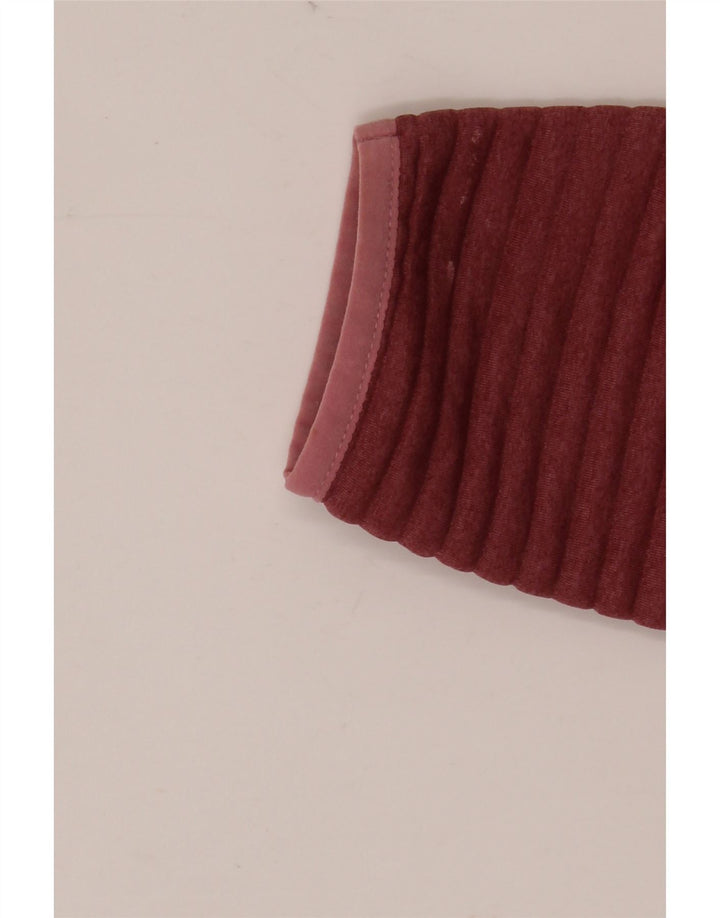 Damski sweter L.L.BEAN z zapinanym dekoltem, UK 14, średni burgund