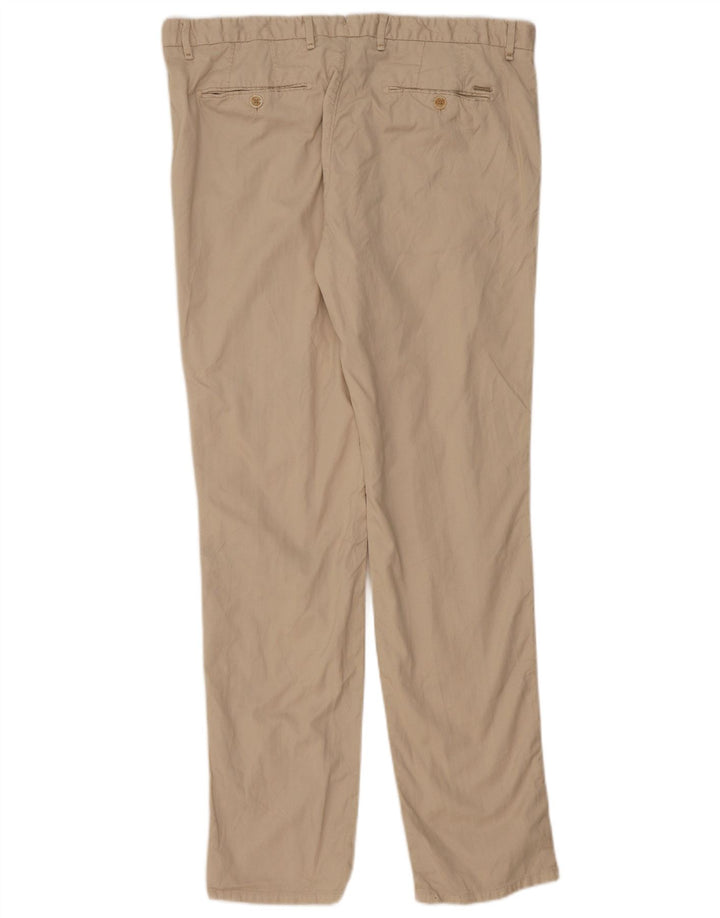 Spodnie Chino MASSIMO DUTTI Męskie Slim Fit EU 46 XL W36 L33 Beżowa Bawełna