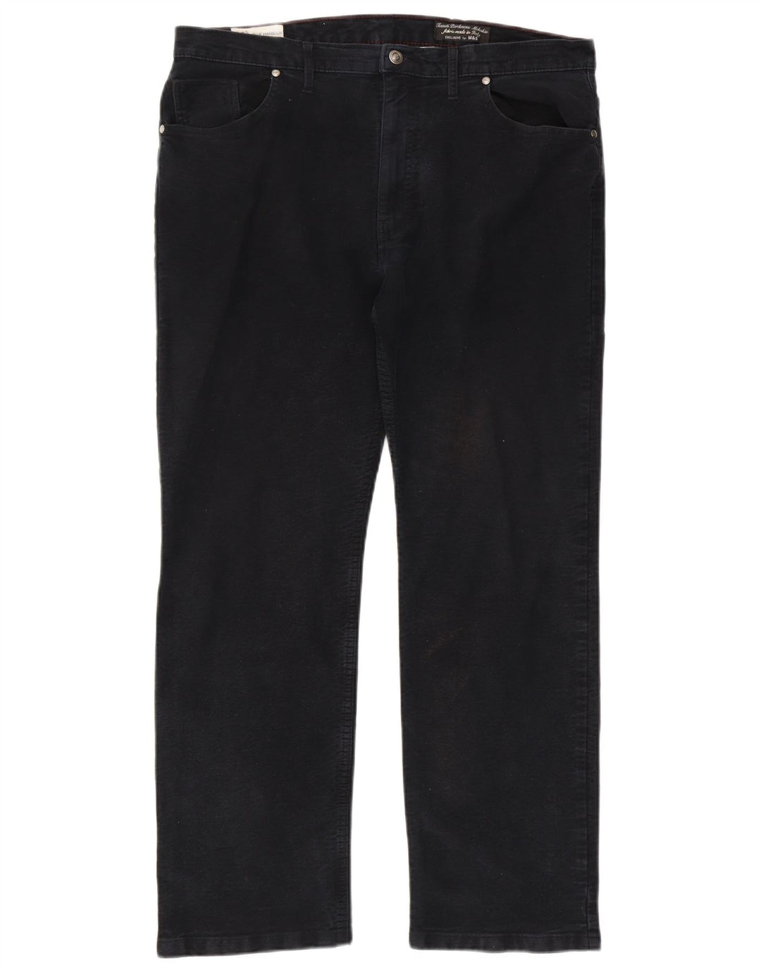Męskie spodnie casual Marks & Spencer Blue Harbor W38 L29 granatowe