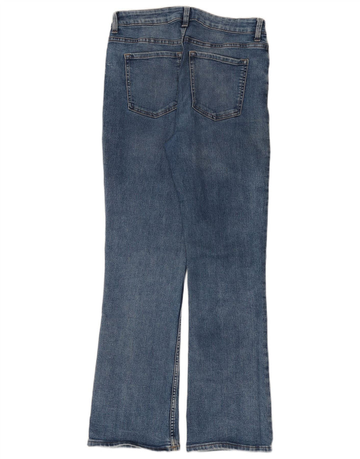 Marks & Spencer Damskie The Ivy Bootcut Jeans UK 12 Medium W30 L29 Niebieskie