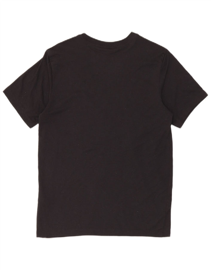 Męski T-shirt Nike Dri Fit, mały, czarny poliester