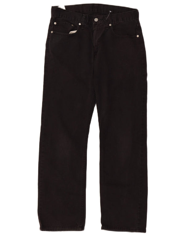 Męskie jeansy LEVI'S 514 Straight W32 L30 Czarna bawełna