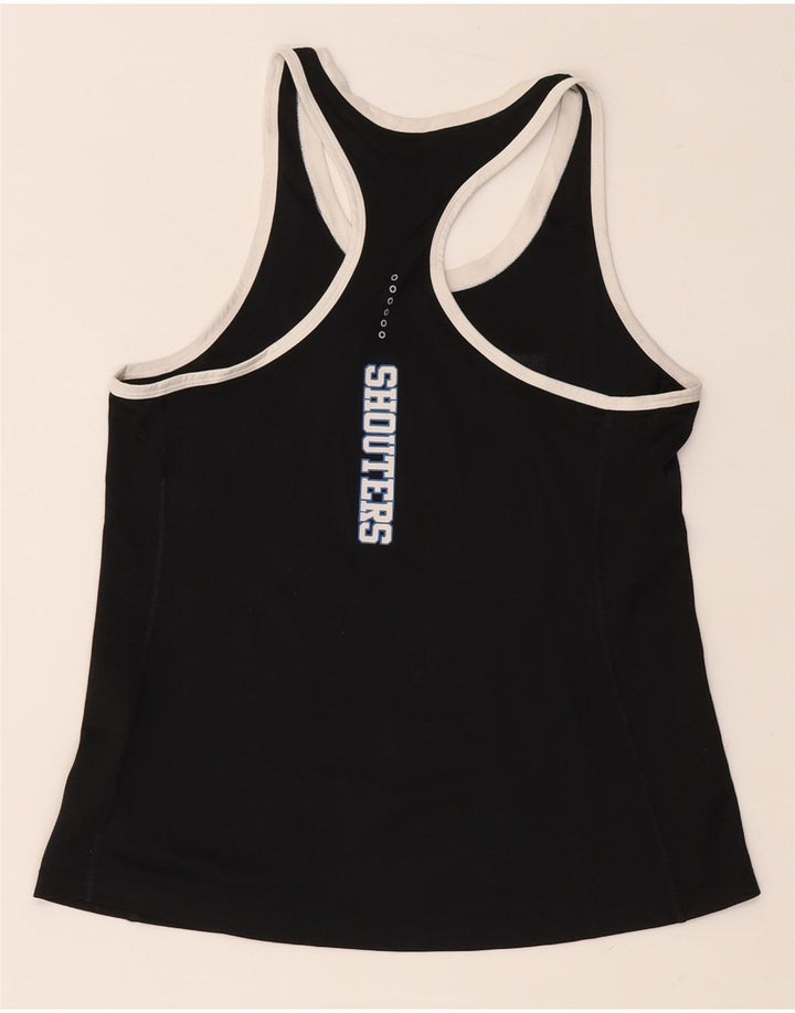 Damska kamizelka Nike Saint Thomas Graphic Top UK 14, duży, czarny poliester