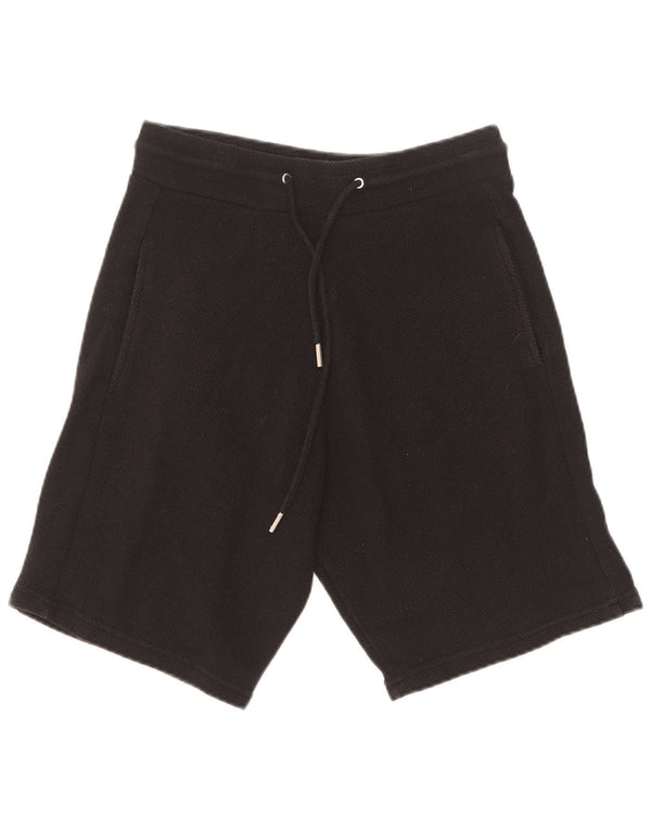Damskie spodenki sportowe Zara UK 10 Small, czarne, bawełniane