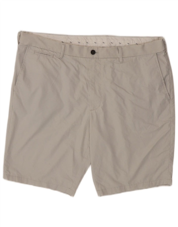 Marks & Spencer Męskie spodenki Chino W42 2XL Beżowa bawełna