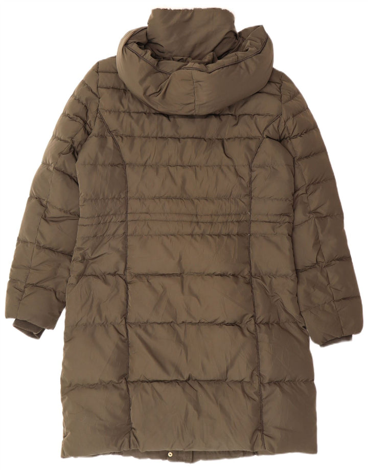 Vero Moda Damski płaszcz z kapturem i ociepleniem, duży, khaki, poliester, zimowy