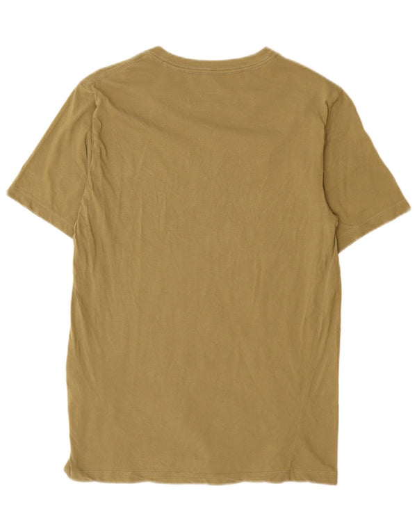 Męski T-shirt z grafiką o standardowym kroju LEVI'S, mały, bawełniany khaki