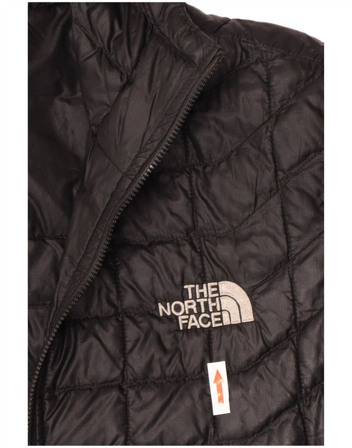 Damska wyściełana kurtka z kapturem The North Face UK 14, średni czarny nylon