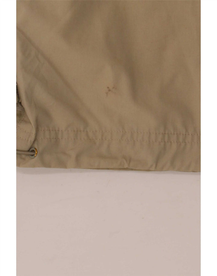 Męskie spodnie dresowe Adidas Cargo Capri, małe, beżowe, poliestrowe