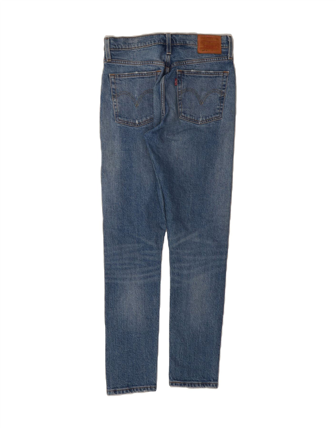 LEVI'S Womens Distressed Skinny Jeans W27 L30 Blue Cotton Vintage Levi's and Second-Hand Levi's from Messina Hembry 