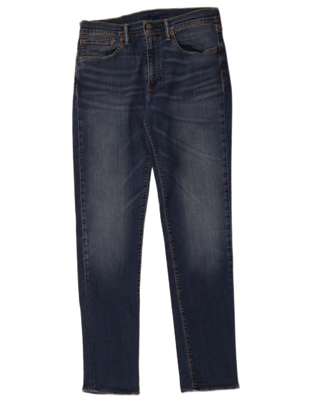 Męskie jeansy Levi's 511 Slim W34 L36 Granatowa bawełna