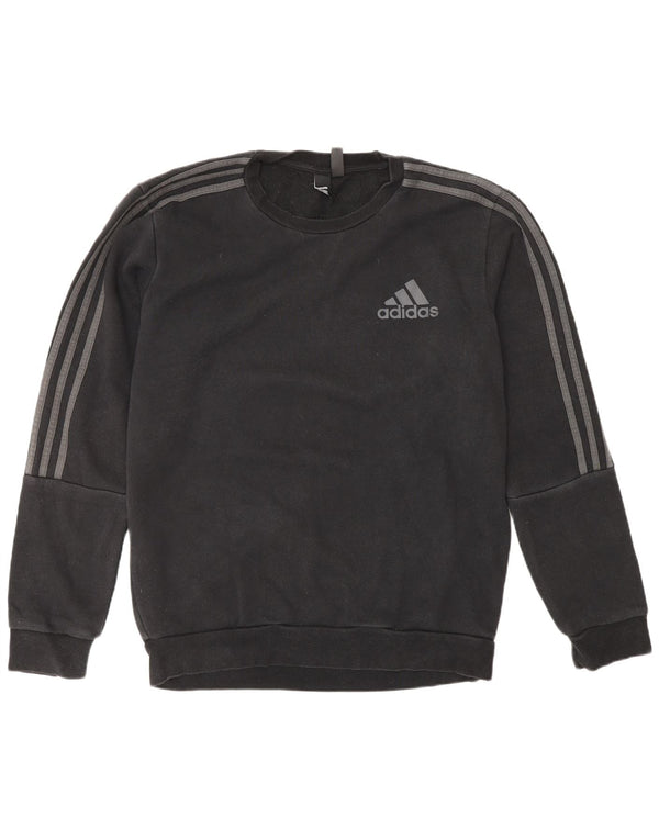 Męska bluza ADIDAS Sweter, średnia czarna, bawełniana