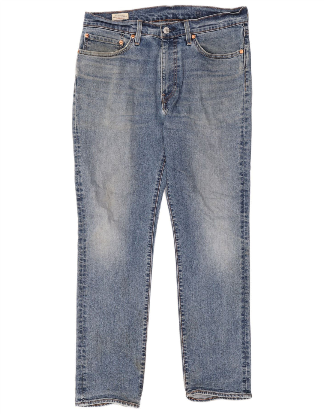 Męskie jeansy Levi's 511 Slim W34 L32 Niebieska bawełna