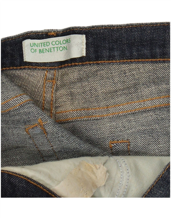 Dżinsy damskie Benetton W32 L25 niebieskie