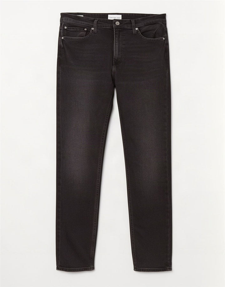 Męskie dżinsy Calvin Klein W36 L34 Szara bawełna