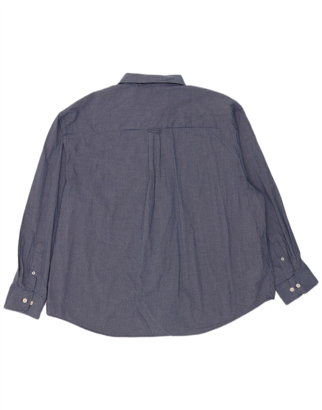 Izod Męska koszula o luźnym kroju 2XL, niebieska, bawełniana kratka, klasyczna