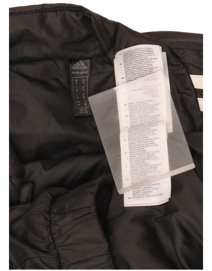 Adidas Męskie Primegreen Padded Jacket UK 38 Średni Czarny Poliester