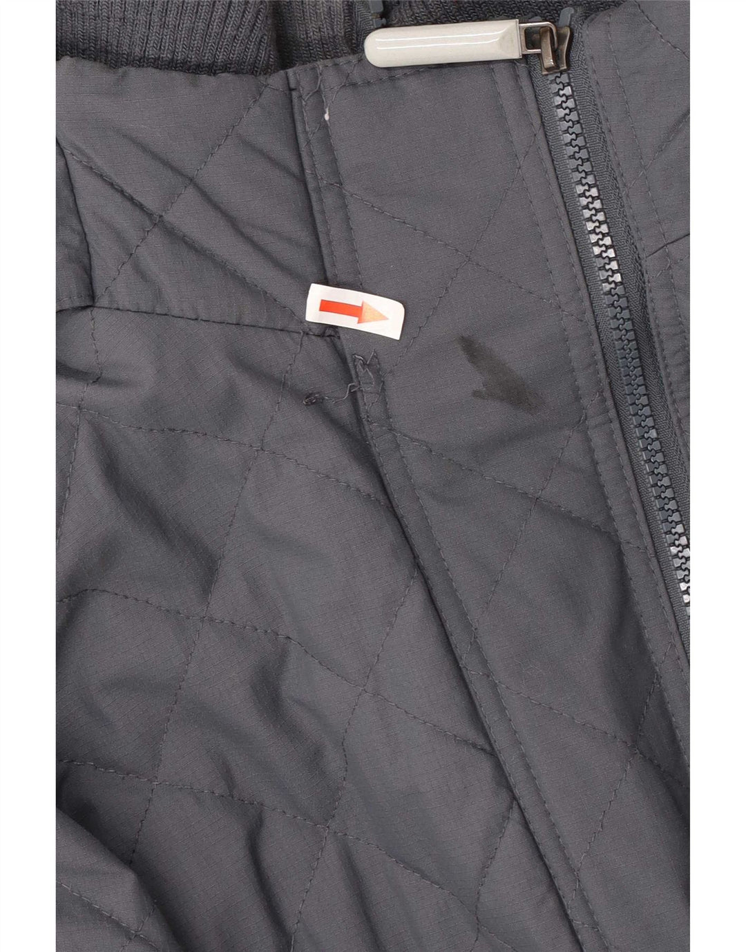 Damska wiatrówka z kapturem Superdry UK 40, duża, szara