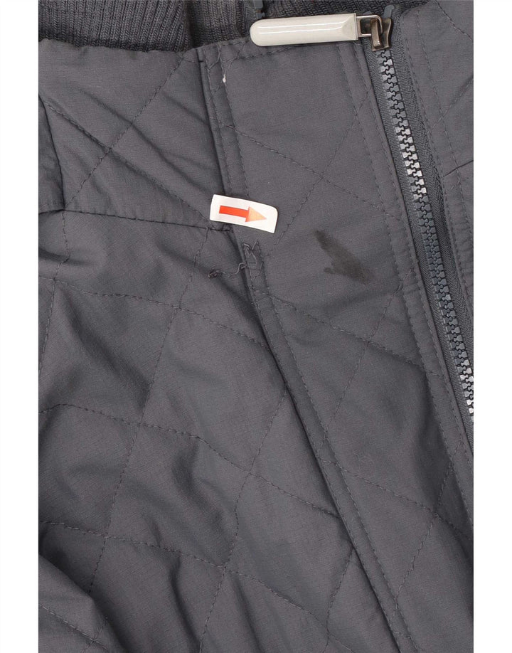 Damska wiatrówka z kapturem Superdry UK 40, duża, szara