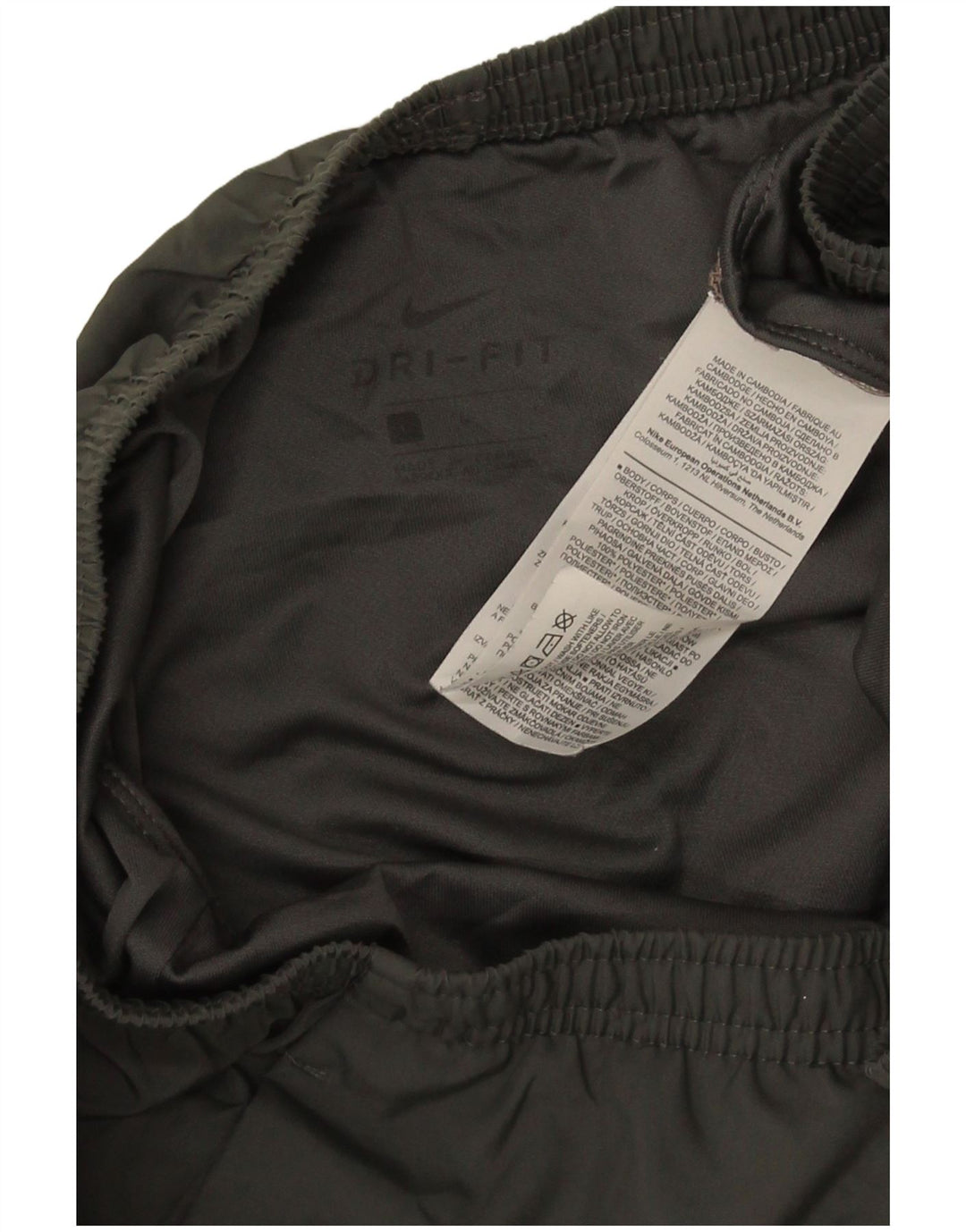 Męskie spodenki sportowe Nike Dri Fit, duże, zielone, z poliestru