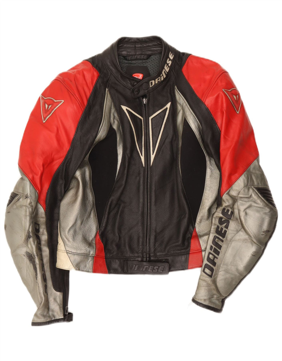 Dwuczęściowy zestaw graficzny męski Dainese Rozmiar 50 Mały W34 L28 Czarny Biker