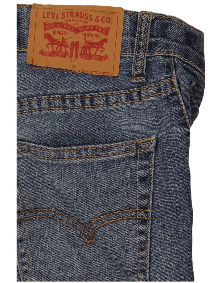 Levi's Boys 511 Slim Jeans 13-14 lat W28 L29 Niebieska bawełna