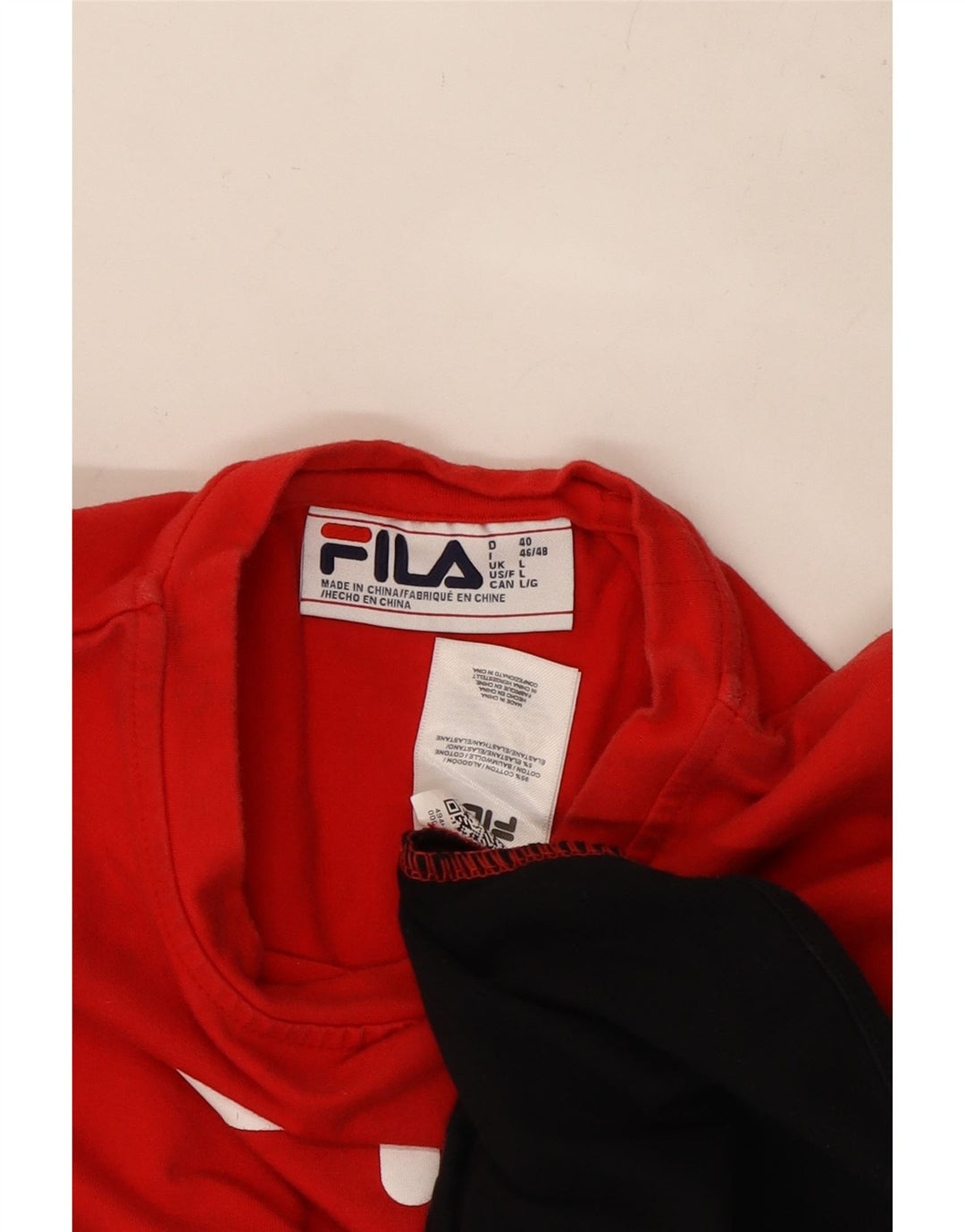 Damskie body FILA Graphic UK 14, duże, wielokolorowe bloki kolorów