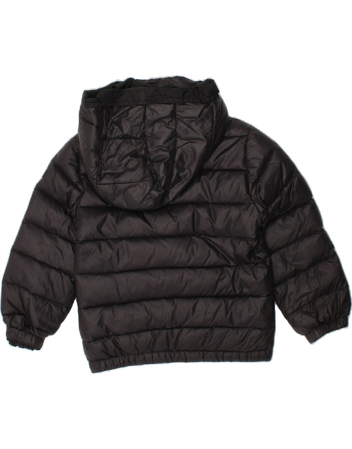 DIESEL Boys Hooded Padded Jacket 3-4 Years Black Vintage Diesel and Second-Hand Diesel from Messina Hembry 
