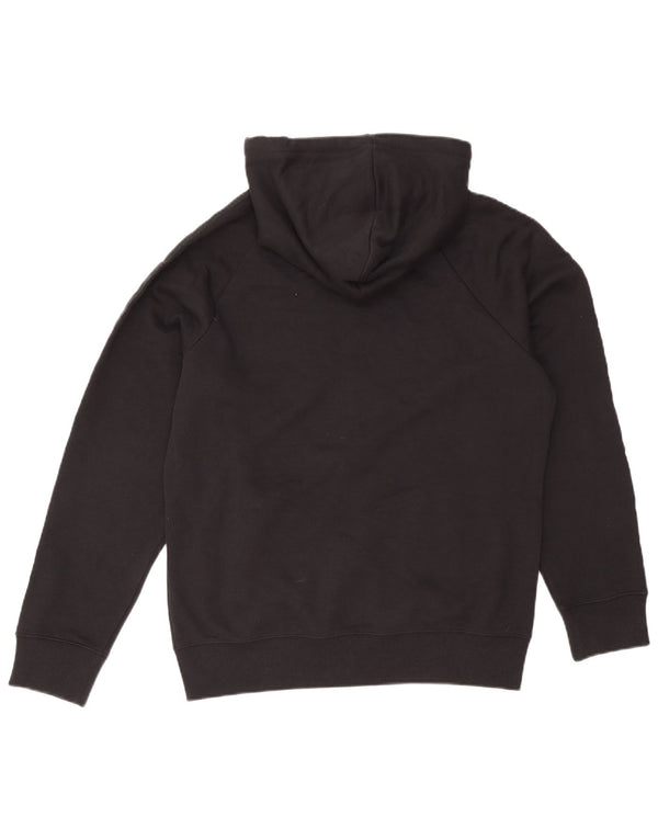 Damski sweter z kapturem i zamkiem Calvin Klein Jeans UK 16, duży, czarny, z blokami kolorów