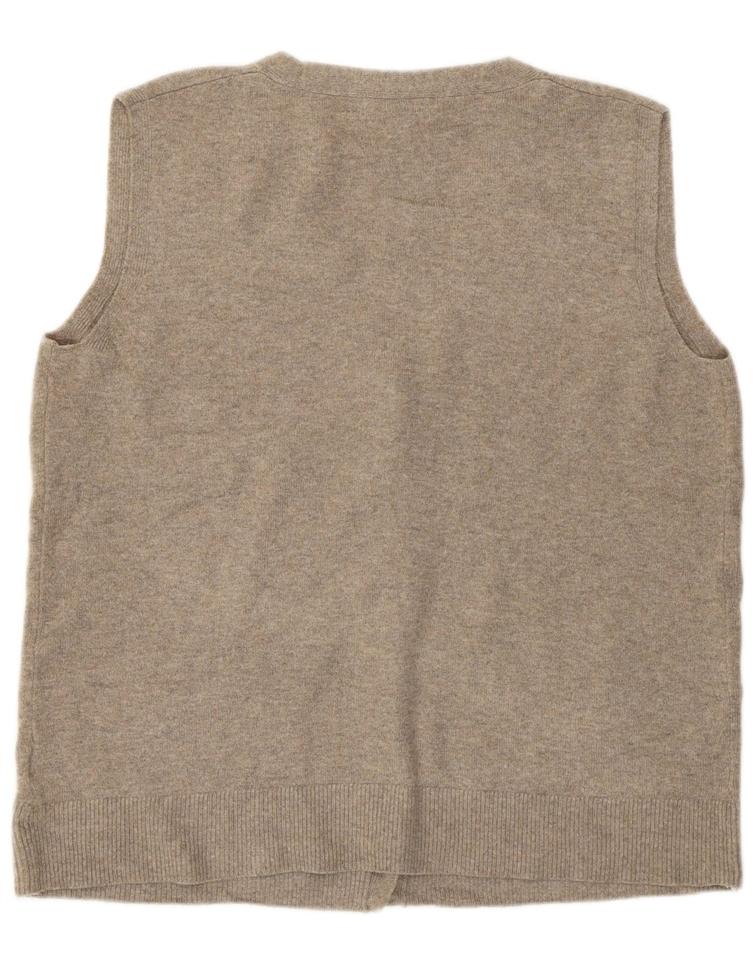 Marks & Spencer Damski sweter bez rękawów, UK 16, duży, szary