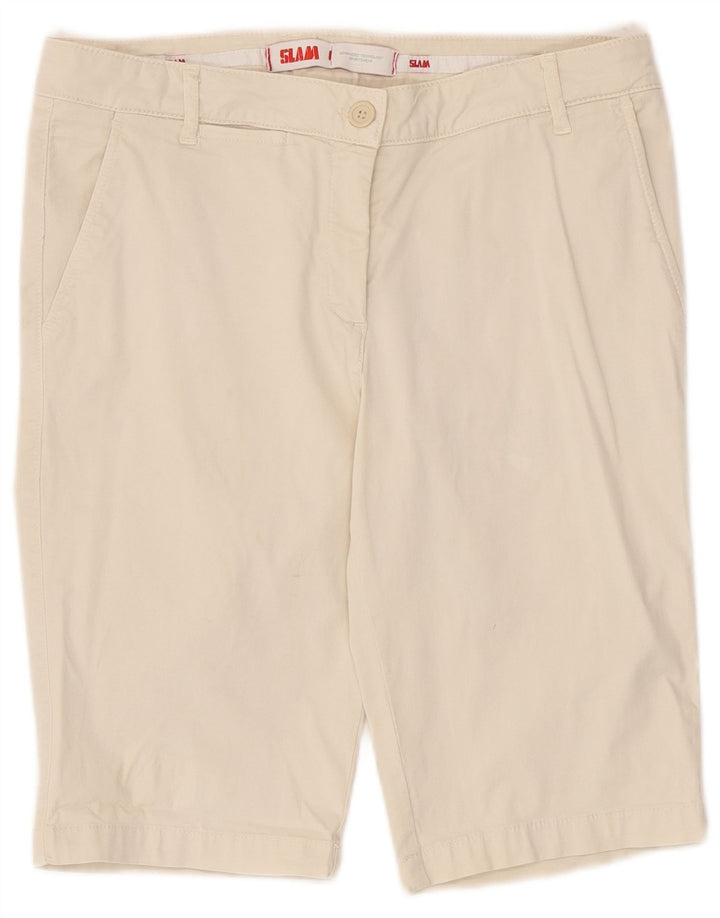 Spodenki Chino damskie Slam IT 46 Large W32 Beżowa bawełna