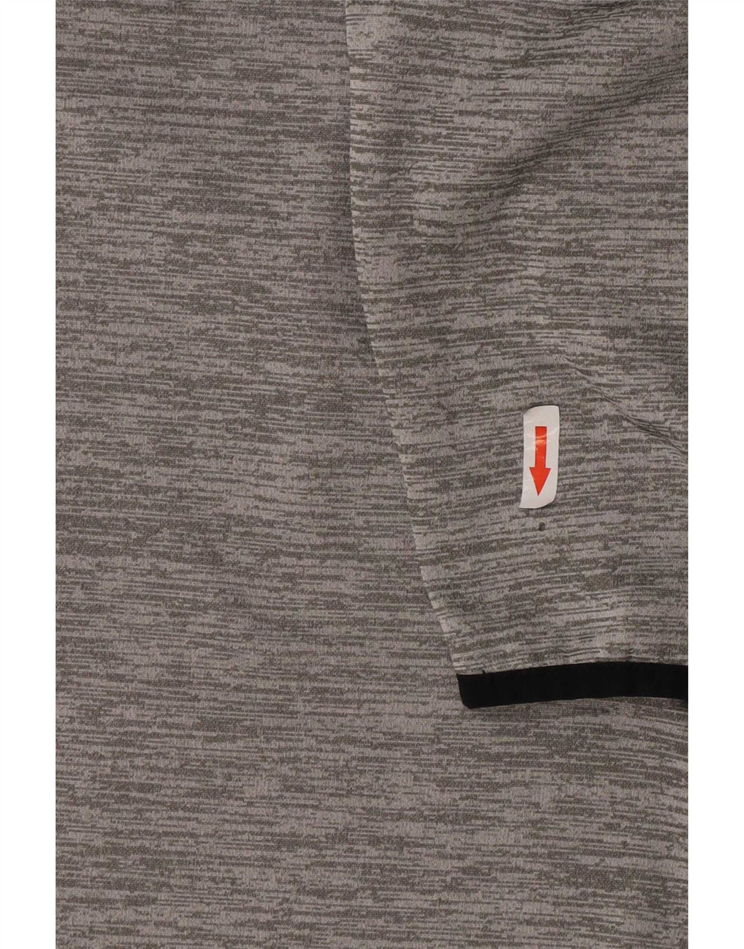 Męski sweter Under Armour z zamkiem błyskawicznym, duży, szary, nakrapiany poliester