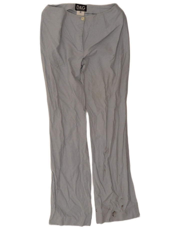 Damskie spodnie Bootcut Dolce & Gabbana IT 44 Medium W30 L31 Niebieskie