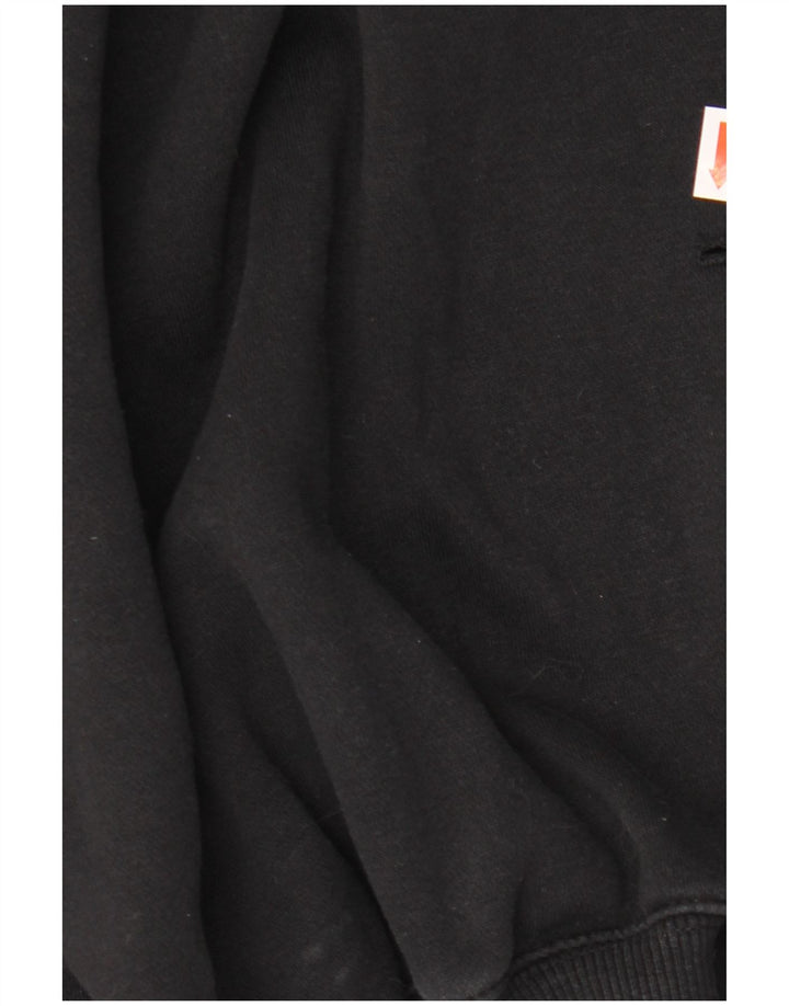 Damska bluza oversize z rękawem 3/4 NIKE UK 10, mała czarna