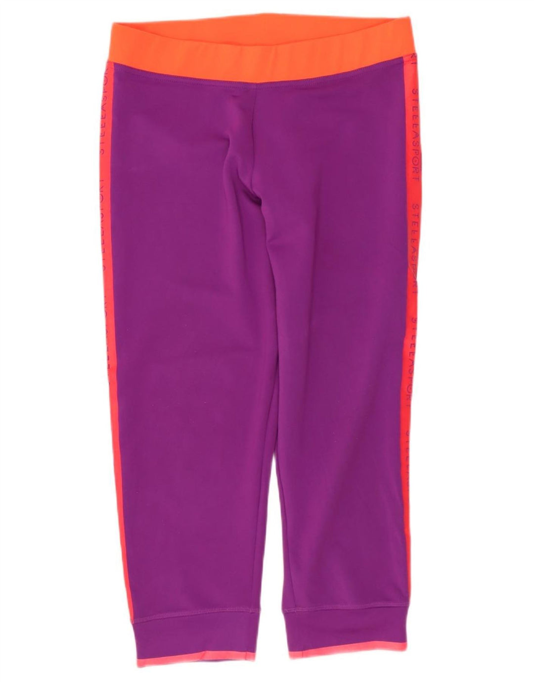 Damskie legginsy ADIDAS Climalite Graphic UK 12 w kolorze średniofioletowym