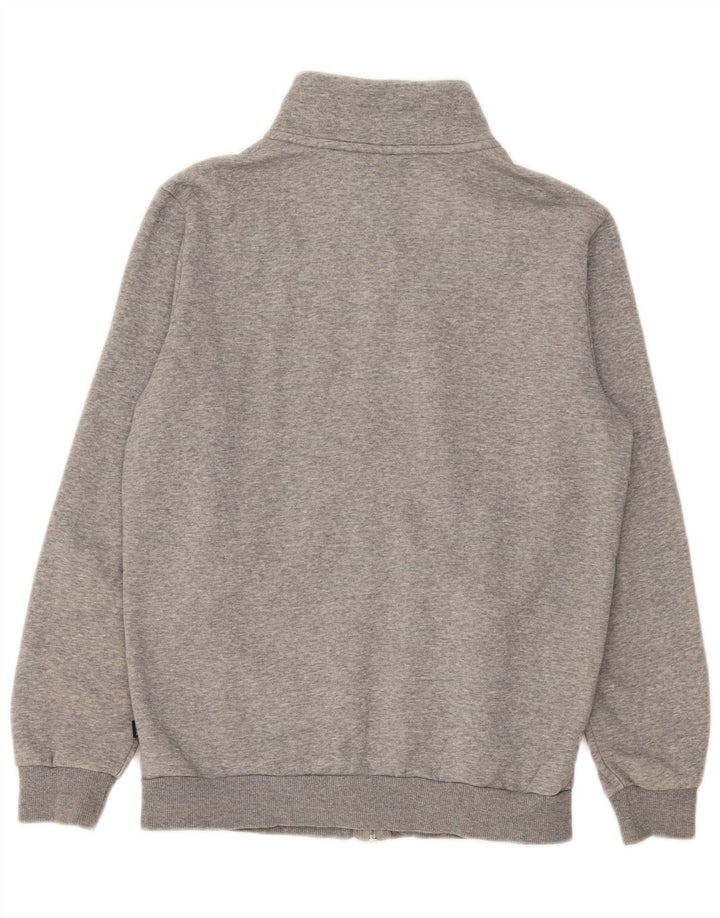 Męska bluza dresowa Puma, mała, szara, bawełniana w plamki