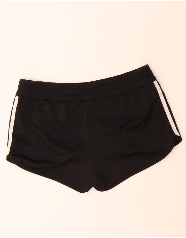 Damskie spodenki sportowe ADIDAS UK 12, średni czarny poliester