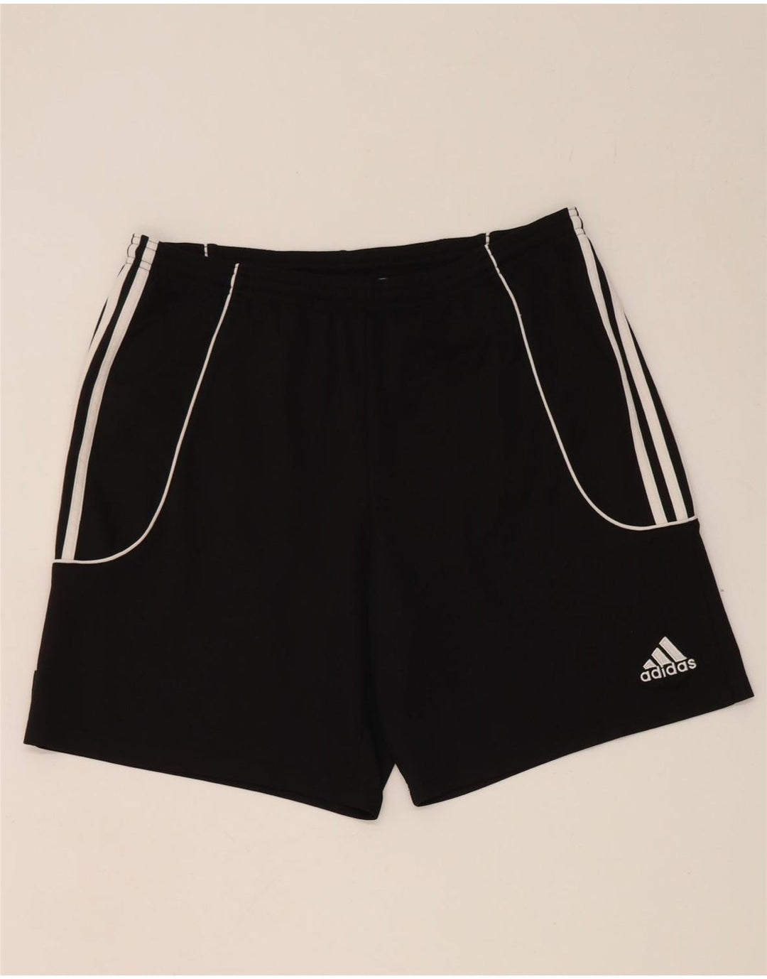 Męskie spodenki sportowe Adidas Climalite, duże, czarne, poliestrowe