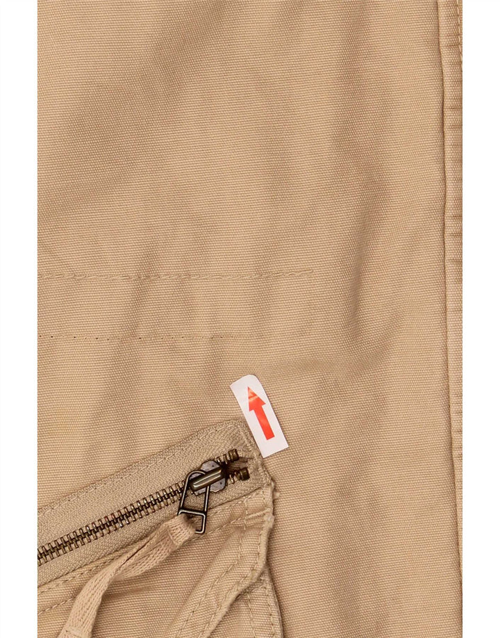 Marks & Spencer Damska kurtka typu parka z kapturem, oversize, UK 10, mała, beżowa
