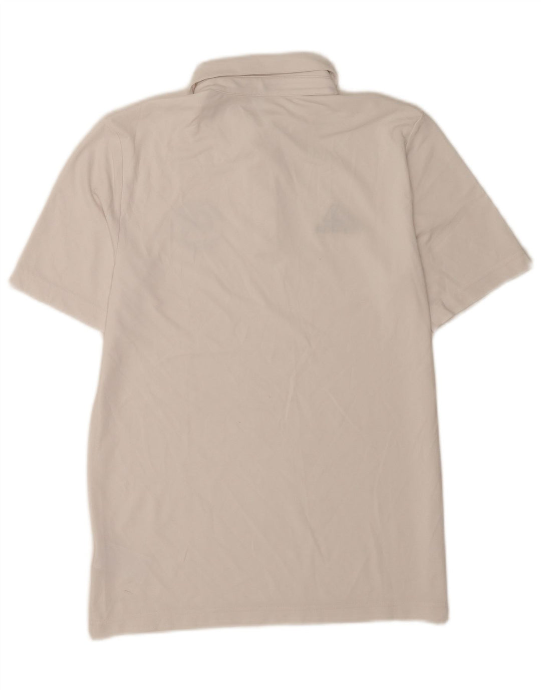 Męska koszulka polo Adidas Aeroready, mała, biała, z poliestru
