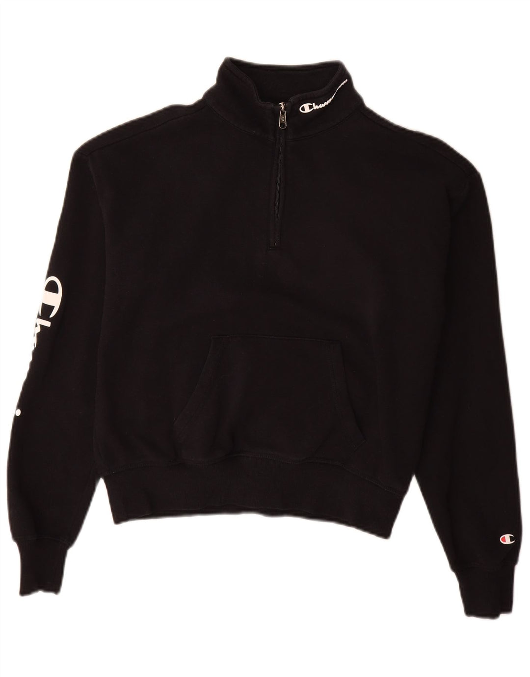 Damska bluza Champion Oversize Graphic Jumper UK 10 Small Black