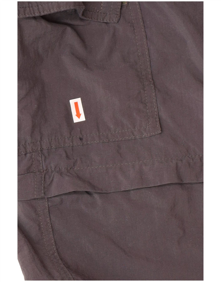 Męskie proste spodnie cargo THE NORTH FACE, małe W28 L33, szary nylon