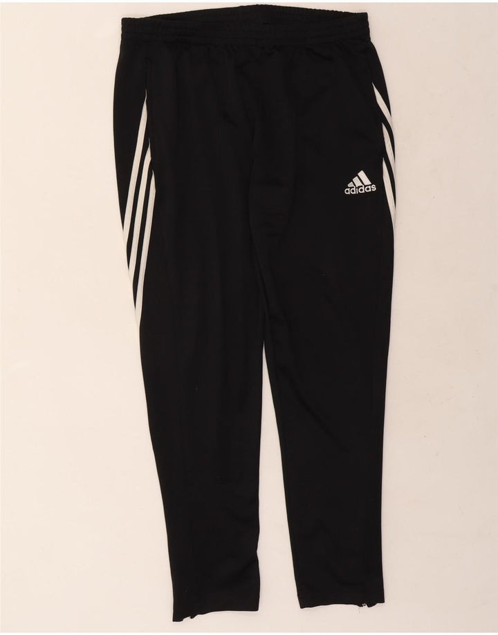 Męskie spodnie dresowe Adidas XL, czarne, poliestrowe