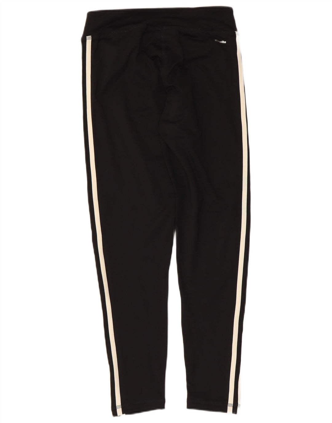 Damskie legginsy Adidas Climalite UK 8/10, małe, czarne, poliestrowe