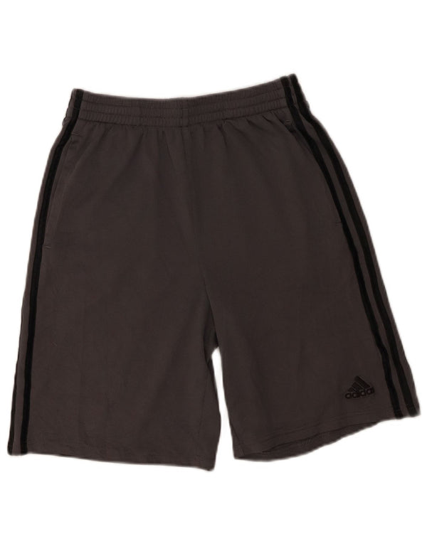 Chłopięce spodenki sportowe Adidas 14-15 lat, duże, szare, poliestrowe