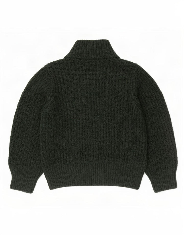 Marks & Spencer Damski sweter z golfem, UK 14, średni zielony