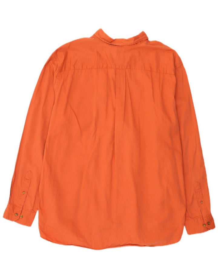 Koszula męska Eddie Bauer 2XL Pomarańczowa, bawełniana