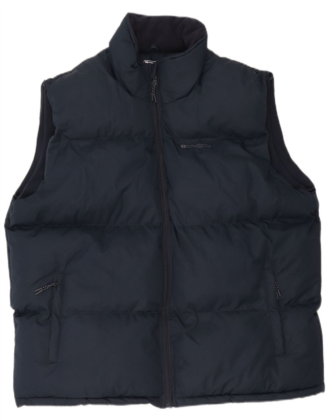 Męska wyściełana kamizelka Mountain Warehouse UK 42 XL, granatowa, poliester